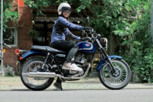 Kawasaki med ny W230 og Meguro S1 – Klassiske stilikoner fra Kawasaki i 2025