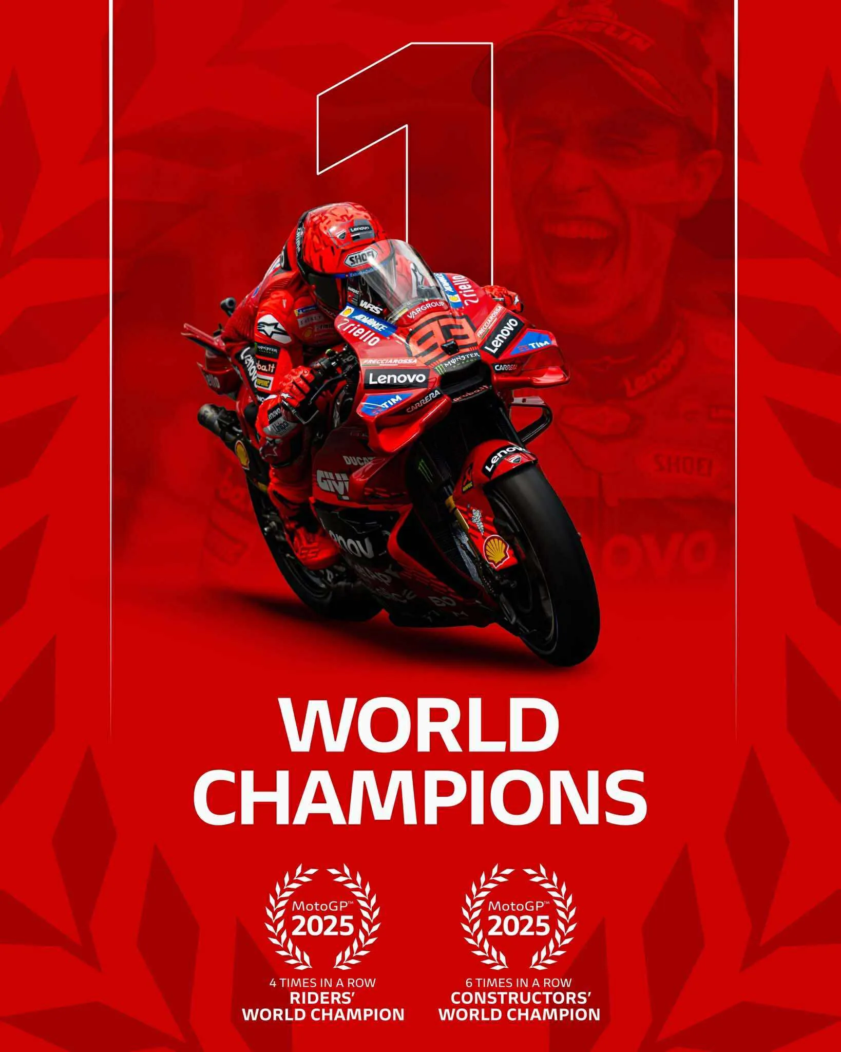 Read more about the article Marc Márquez!!! Gratulerer med seieren 2025!