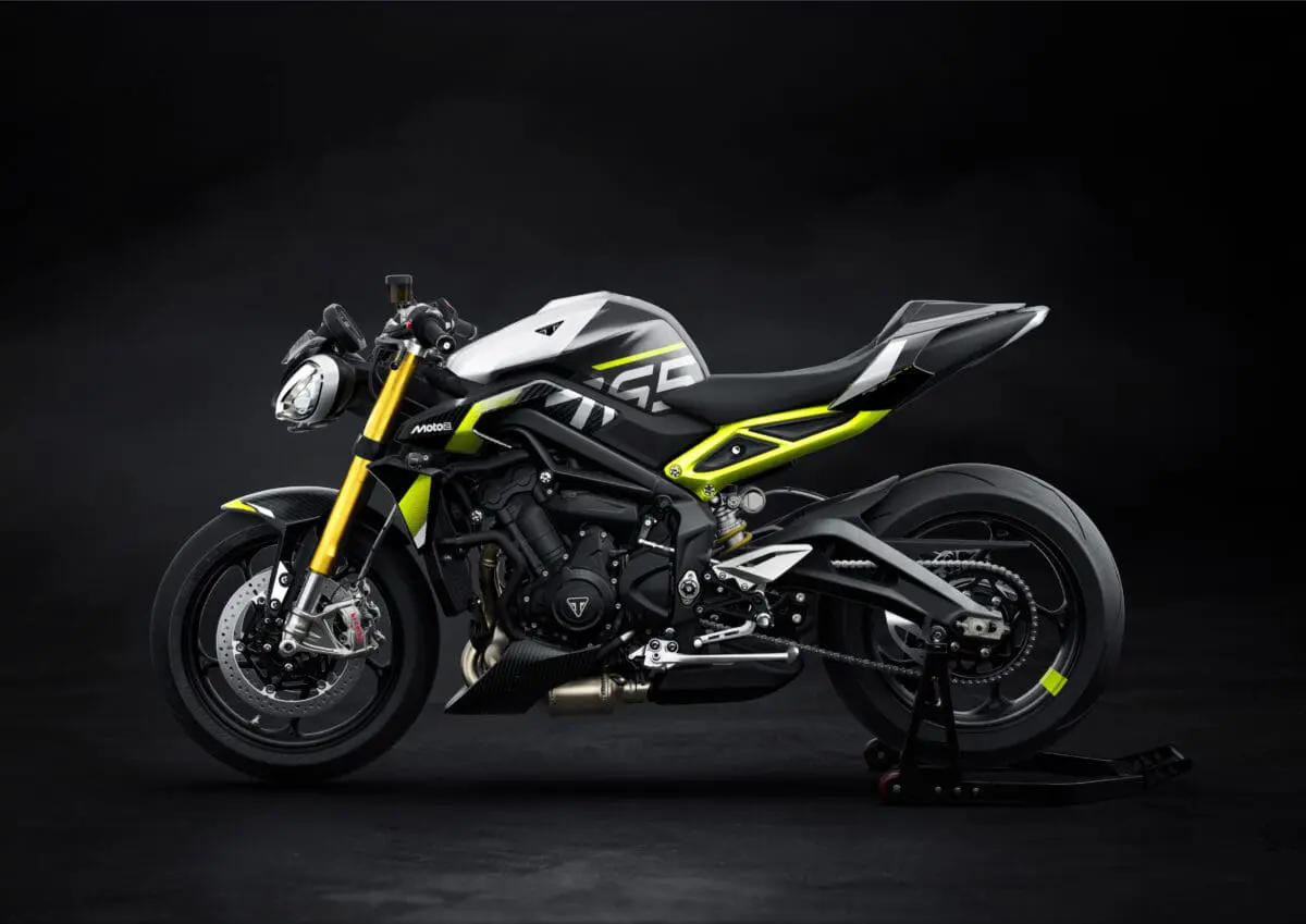 Read more about the article Triumph lanserer ny Street Triple 765 RX og Moto2