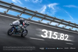 Kinesisk milepæl – CFMOTO V4 SR-RR satte ny hastighetsrekord